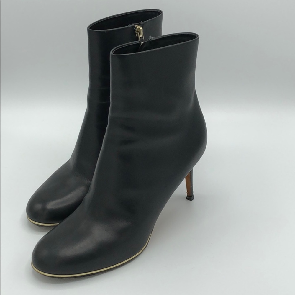 Givenchy black stiletto ankle boots size 40.5 - Picture 7 of 8